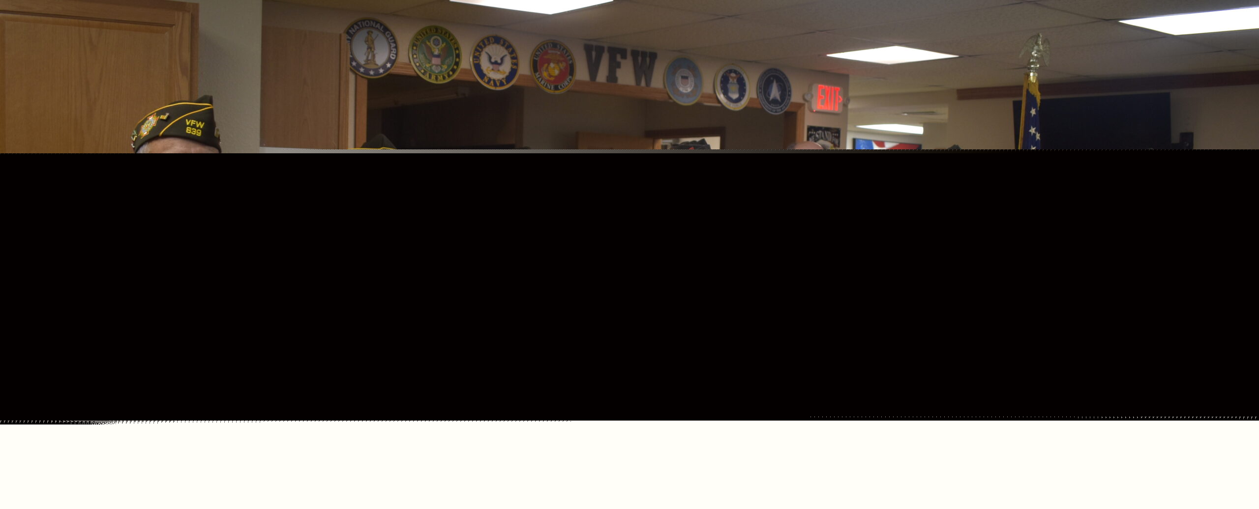 VFW Post 839 members honored with certificates of appreciation