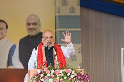 Amit Shah Warns Of ‘Demographic Shift’ In Assam; Claims Infiltrator Population Reached 64 Lakh Under Congress