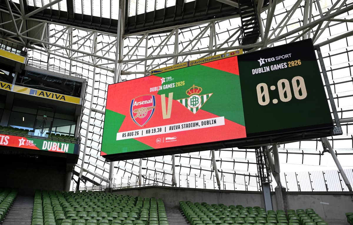Arsenal vs Real Betis kick-off DELAYED as Gunners issue statement