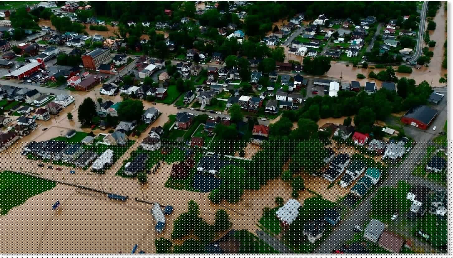 2 dead in West Virginia after catastrophic flooding slammed the state, triggering state of emergency - 7 inches of rain in just 6 hours
