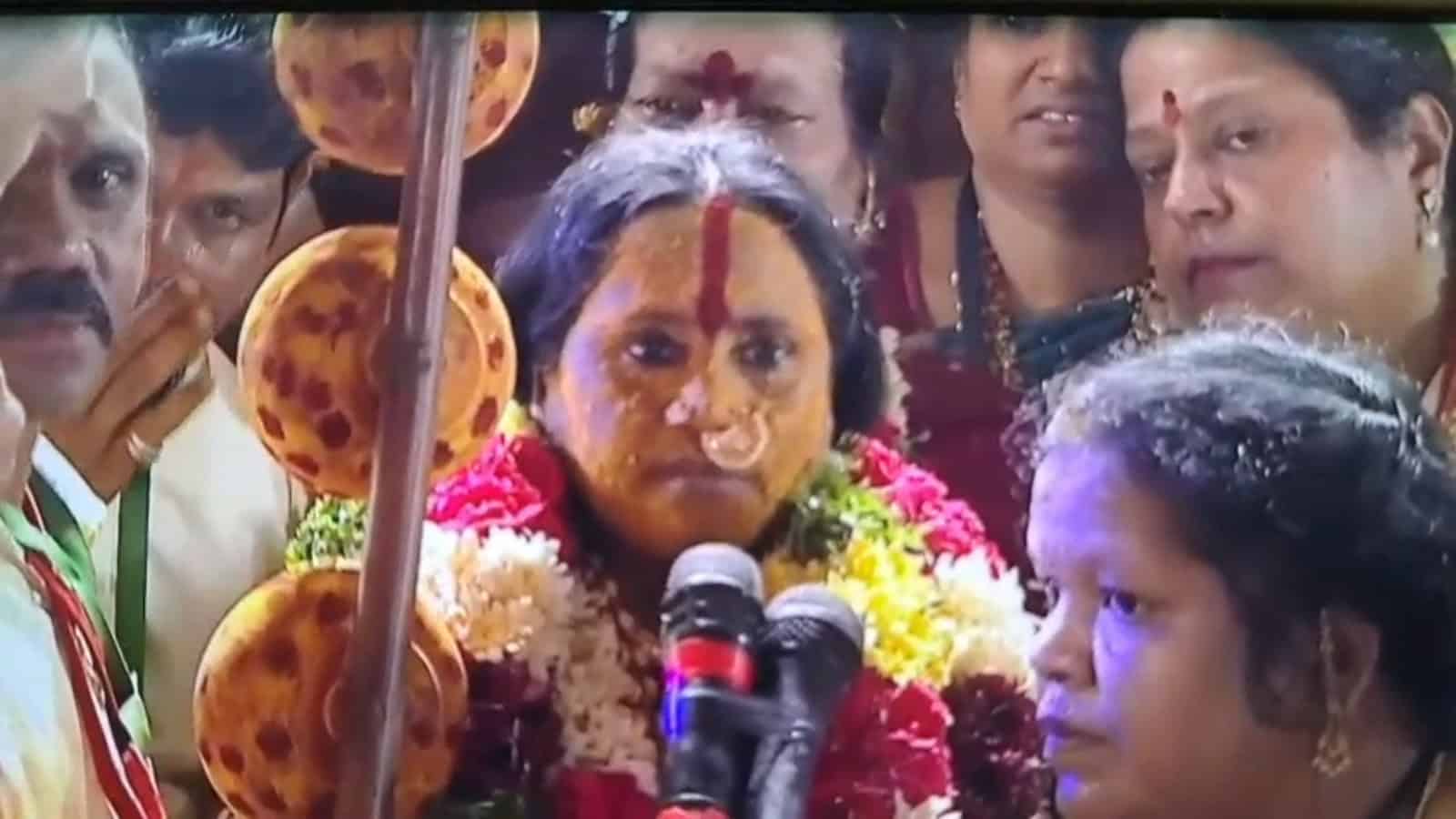 Bonalu Rangam predicts heavy rains, floods, natural calamities