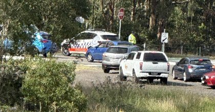 Motorbike rider seriously injured in crash, road closed for investigations