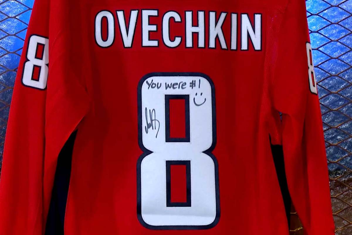 Comment on Alex Ovechkin sends autographed jersey to Pascal Leclaire, the goaltender he scored twice on in his NHL debut: ‘You were number 1 :)’ by Today is the 20-year anniversary of Alex Ovechkin’s NHL debut and first NHL goal | RMNB