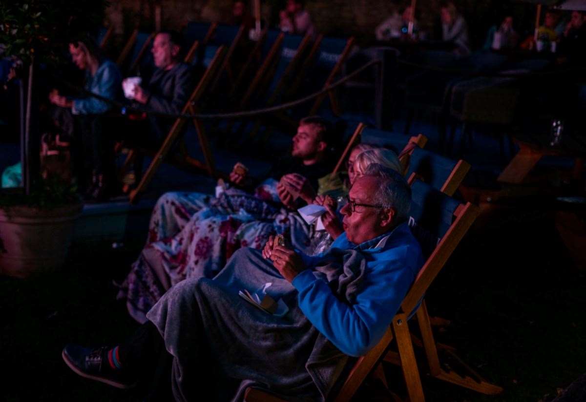 Lymington pub hosts outdoor cinema programme