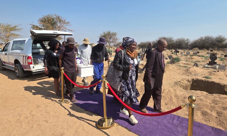 Malnourished Okahandja girl buried