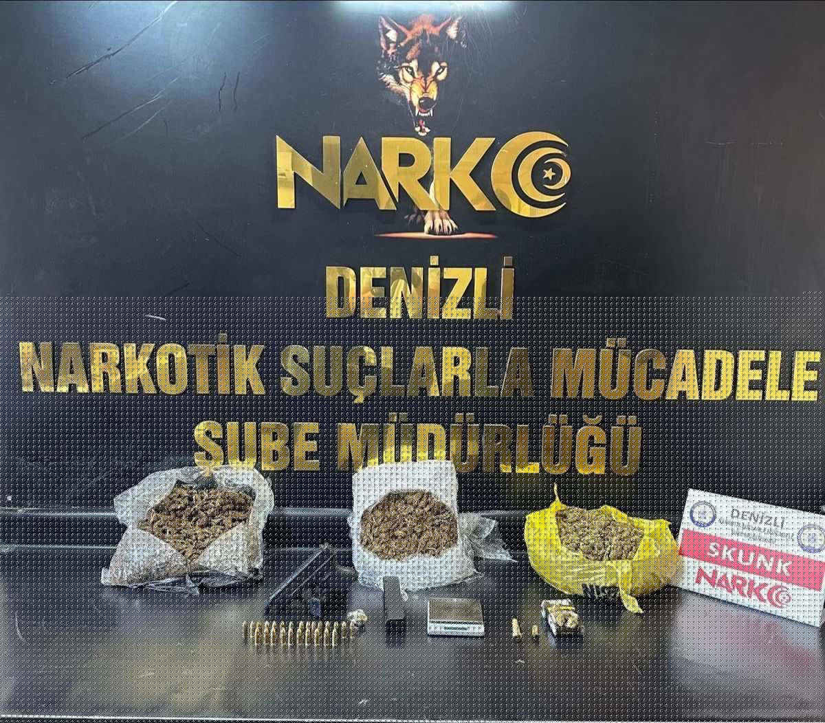 Denizli'de Uyuşturucu Operasyonu: 2 Tutuklama