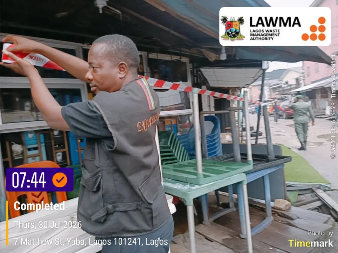 LAWMA seals shops over illegal dumping