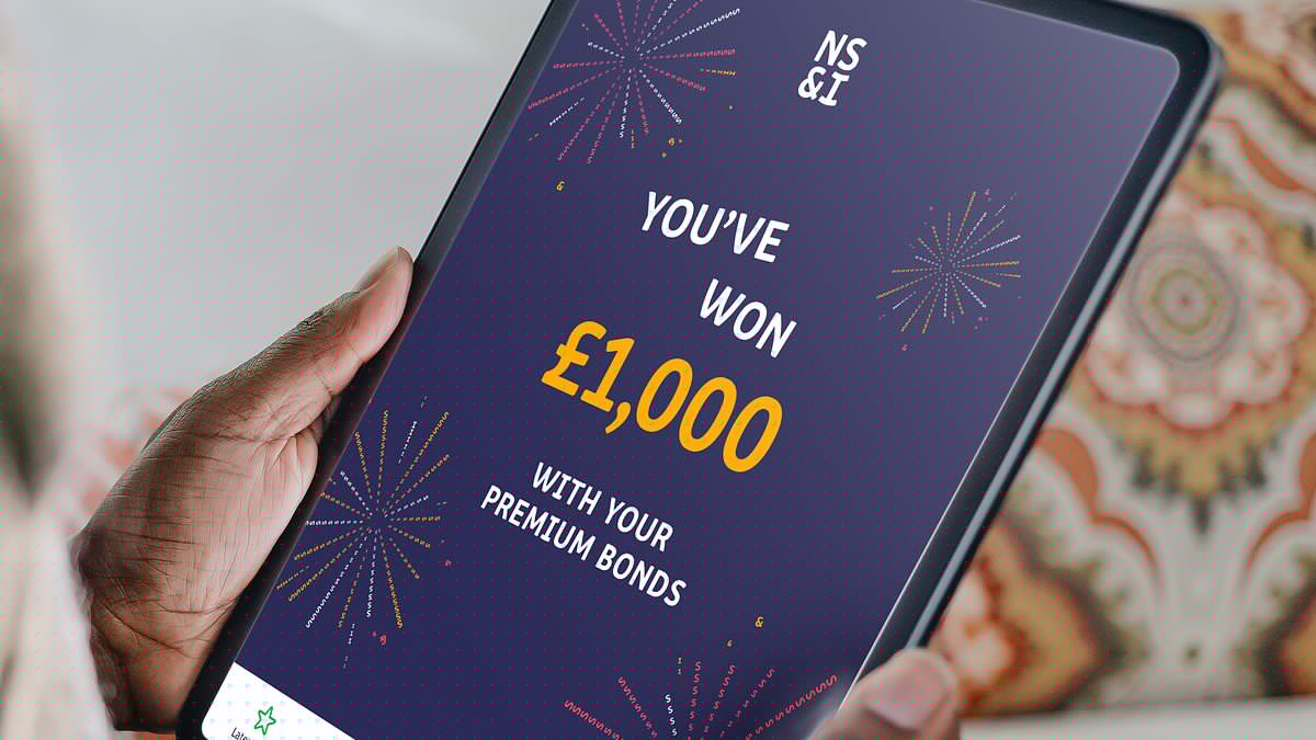Premium Bonds winners October 2025: See all the prizes from £1,000 to £1m and search our interactive tables