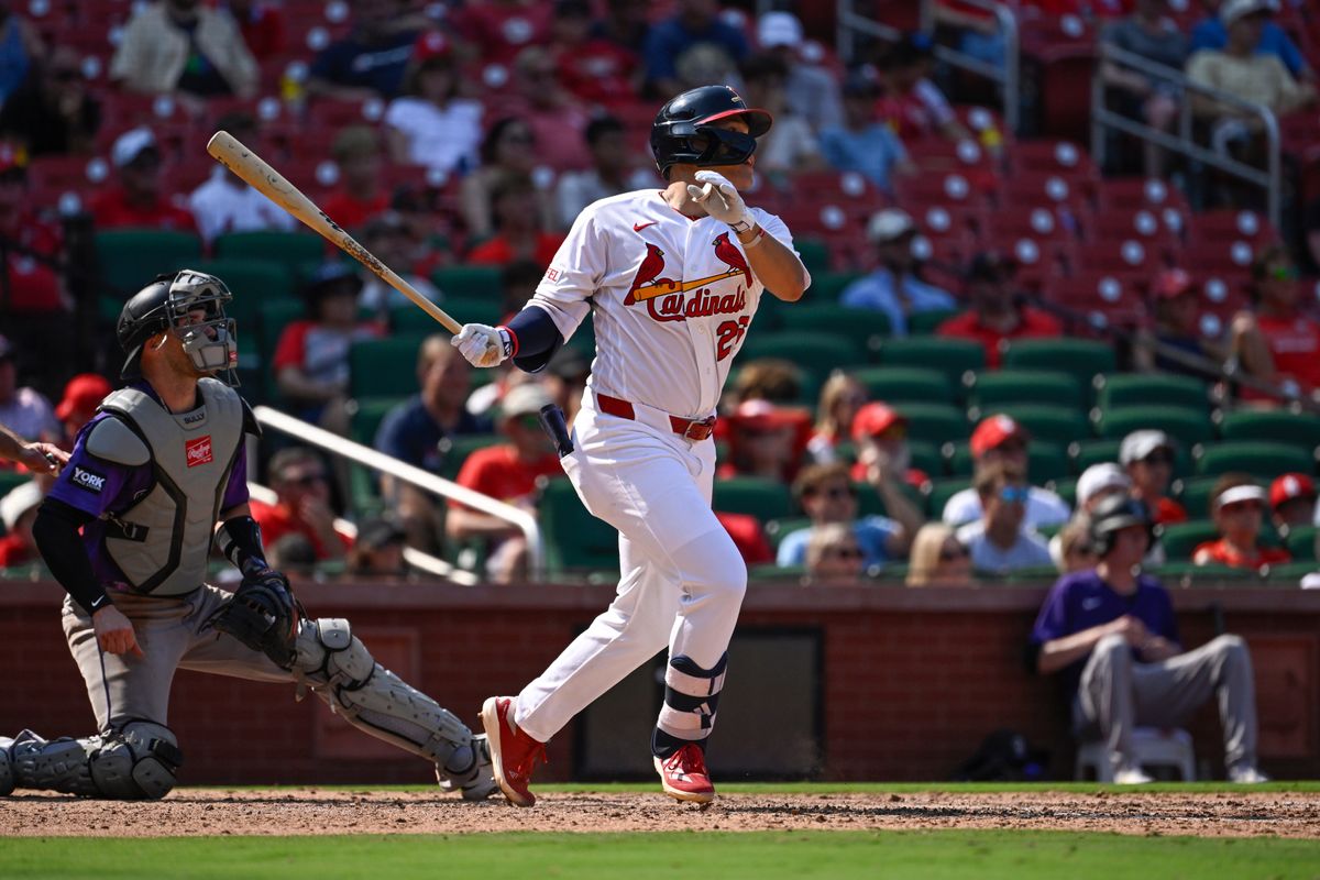 JJ Wetherholt hits tiebreaking double and Alec Burleson homers as Cardinals top Rockies 7-4