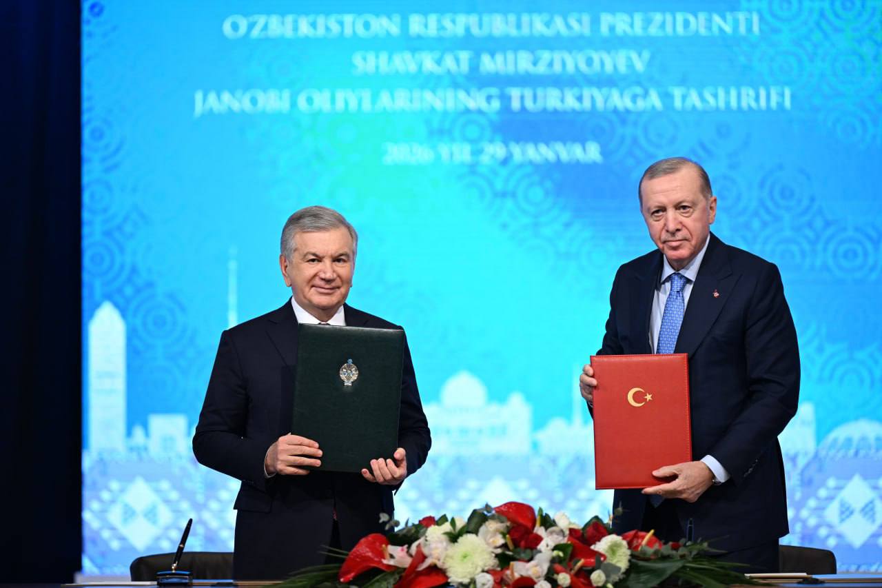 Uzbekistan and Türkiye sign number of bilateral documents