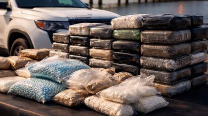 $1.2M Drug Bust at Anzalduas Bridge Includes Cocaine, Fentanyl, and Heroin