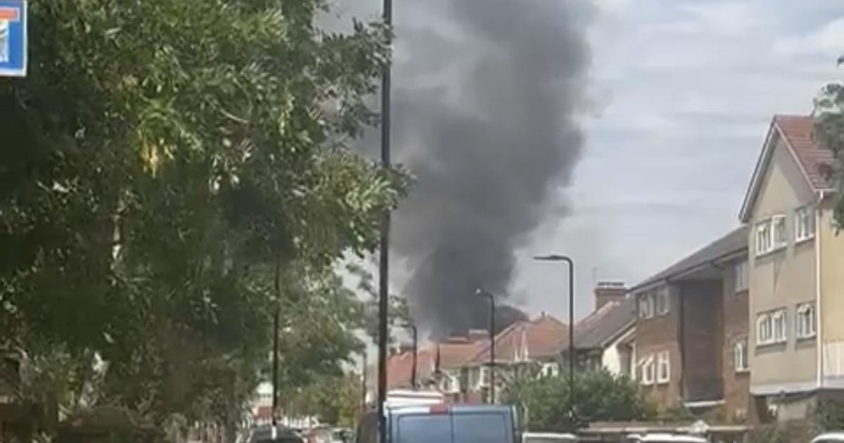 Pictures show aftermath of fire on residential street that left resident 'scared'