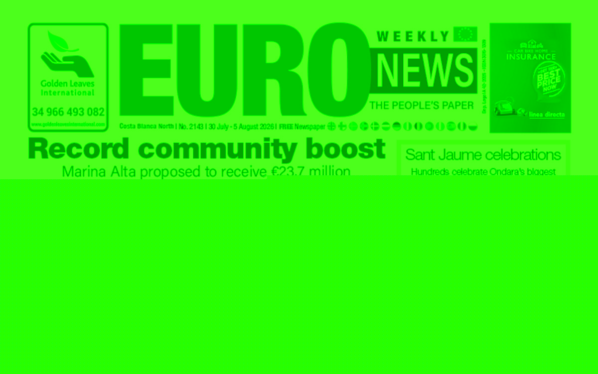 Costa Blanca North newspaper 30 Jul - 5 Aug 2026
