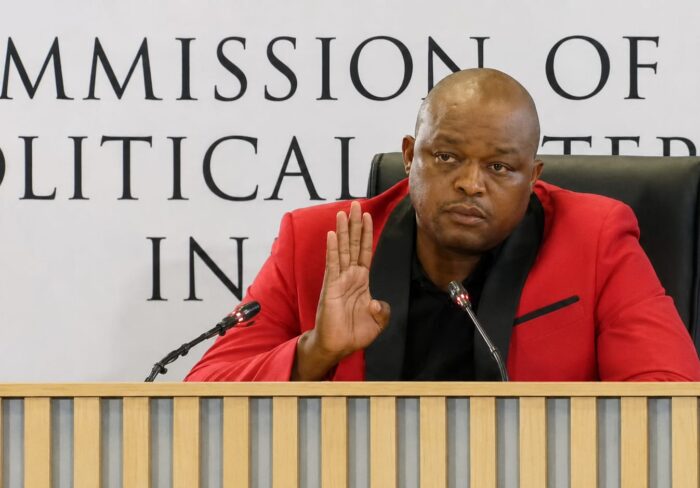 Setumo Stone | The five moments Madlanga turned heat on Brown Mogotsi and Witness G