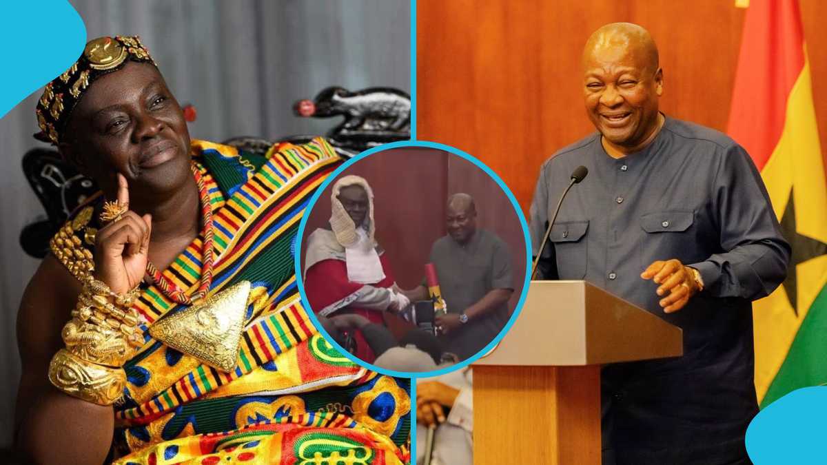 John Mahama Swears in Dormahene Nana Agyemang Badu II Sworn in As Court of Appeal Judge