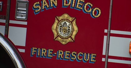 Body found in burning motor home in San Ysidro