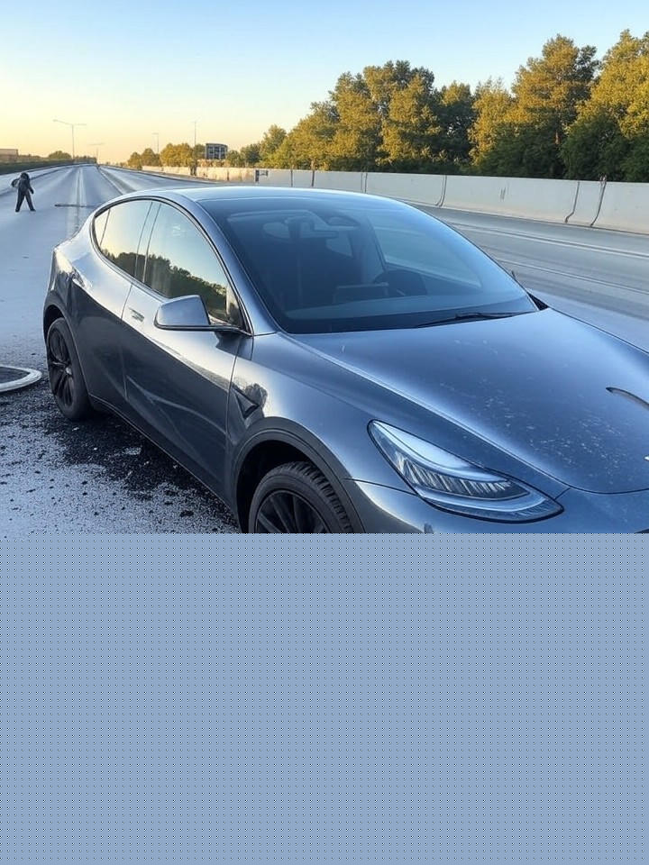 Tesla FSD Fails: Model Y Crashes 55 Miles into Cross-Country Drive