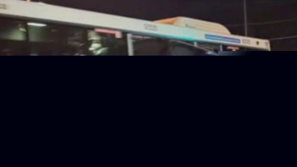 Bizarre moment car flies through air, ploughs into side of bus in Brisbane