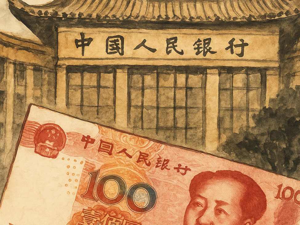 PBOC sets USD/ CNY mid-point today at 6.9771 (vs. estimate at 6.9521)