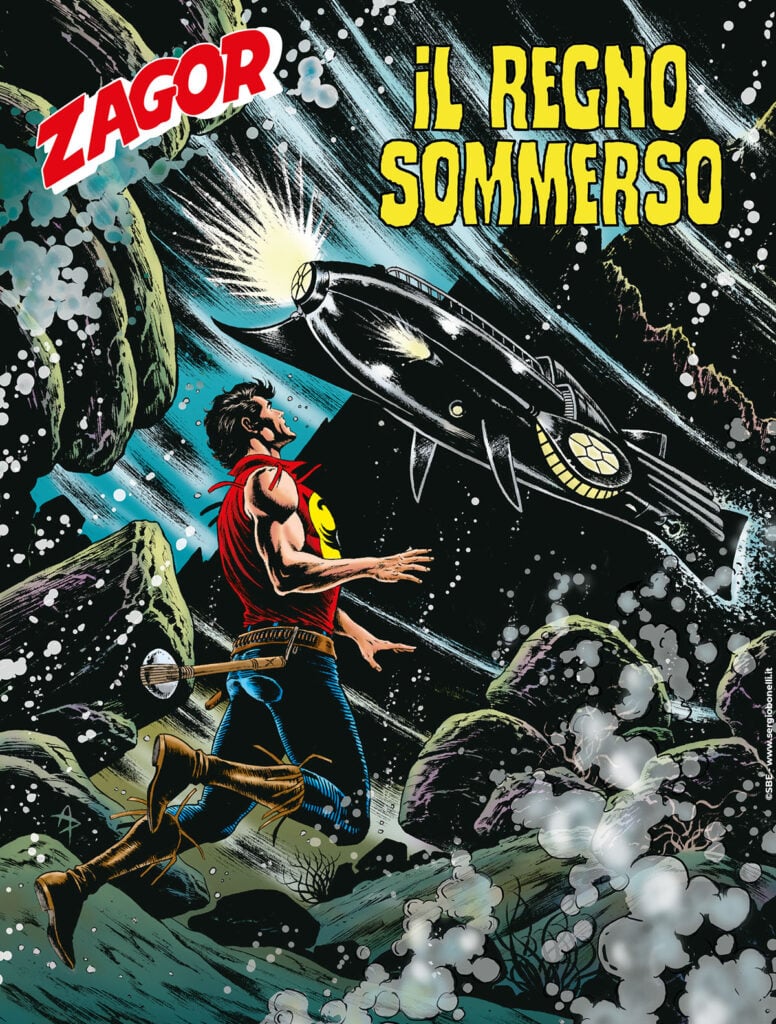 Zagor 733, “Il regno sommerso”: l’avventura si tinge di mistero nelle profondità marine