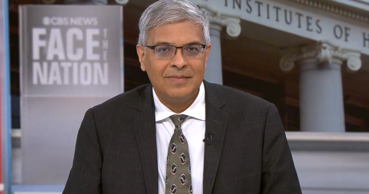 National Institutes of Health Director Dr. Jay Bhattacharya on "Face the Nation with Margaret Brennan," Aug. 9, 2026
