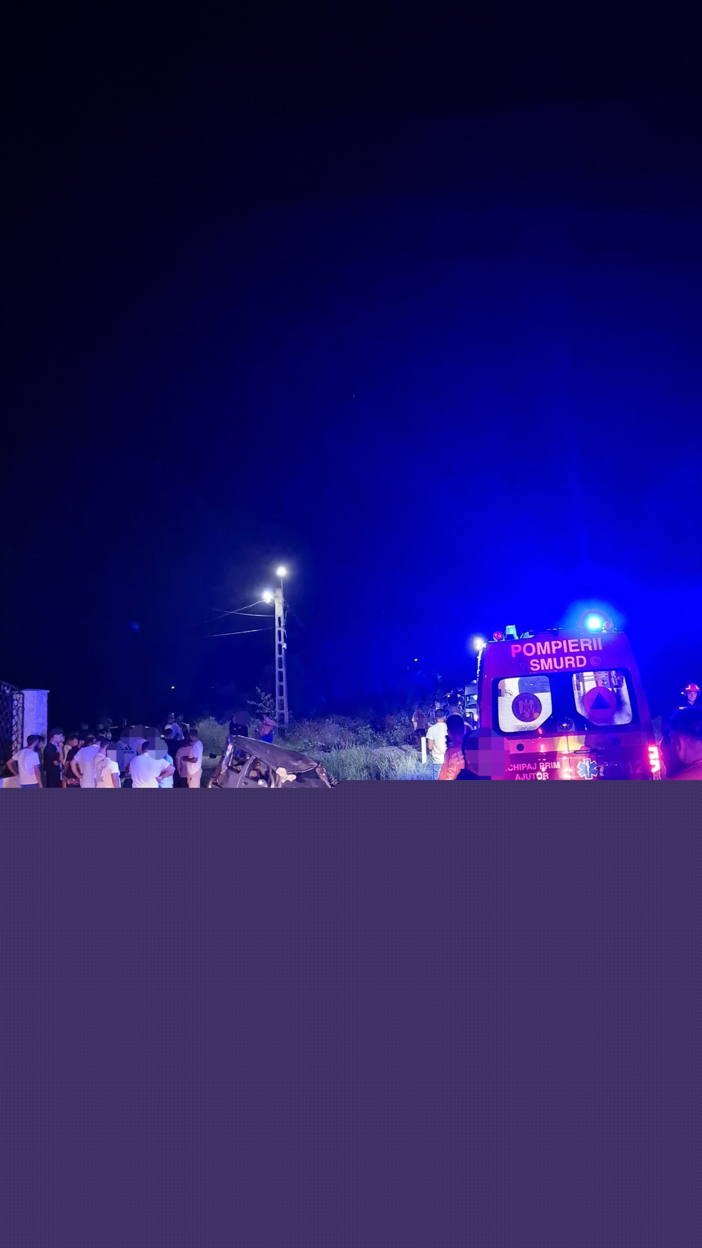 VIDEO Cinci morți în urma unui accident auto produs în Corbii Mari (Dâmbovița)