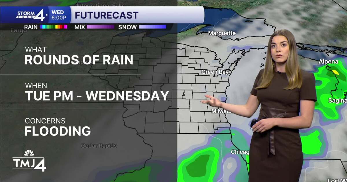 Nice start to the week; watching for Wednesday rain
