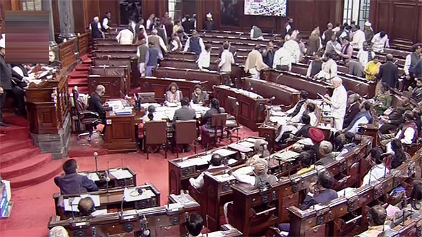 Rajya Sabha Adjourned Till Noon Amid Opposition Sloganeering