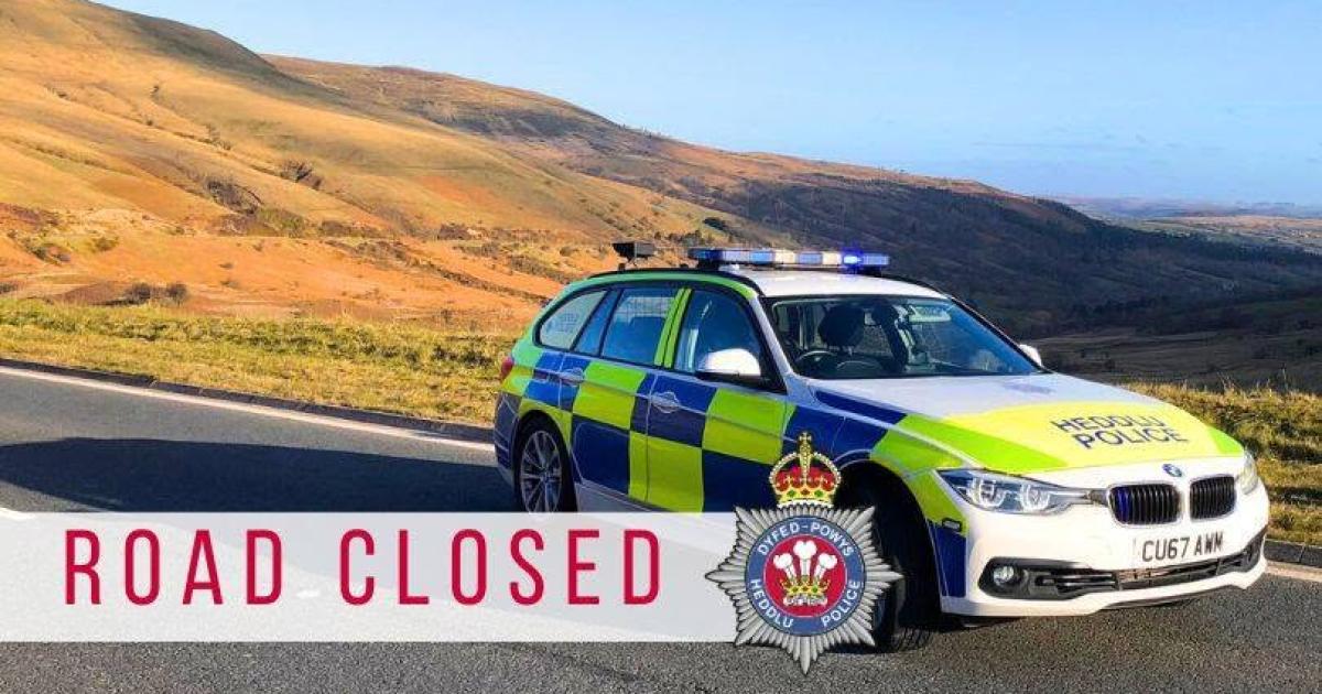 RECAP: A479 in Powys closed following crash - updates