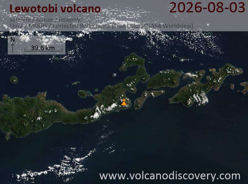 Lewotobi Volcano Volcanic Ash Advisory: VA TO FL090 REPORTED AT 03/0543Z EST VA DTG: 03/0600Z to 9000 ft (2700 m)