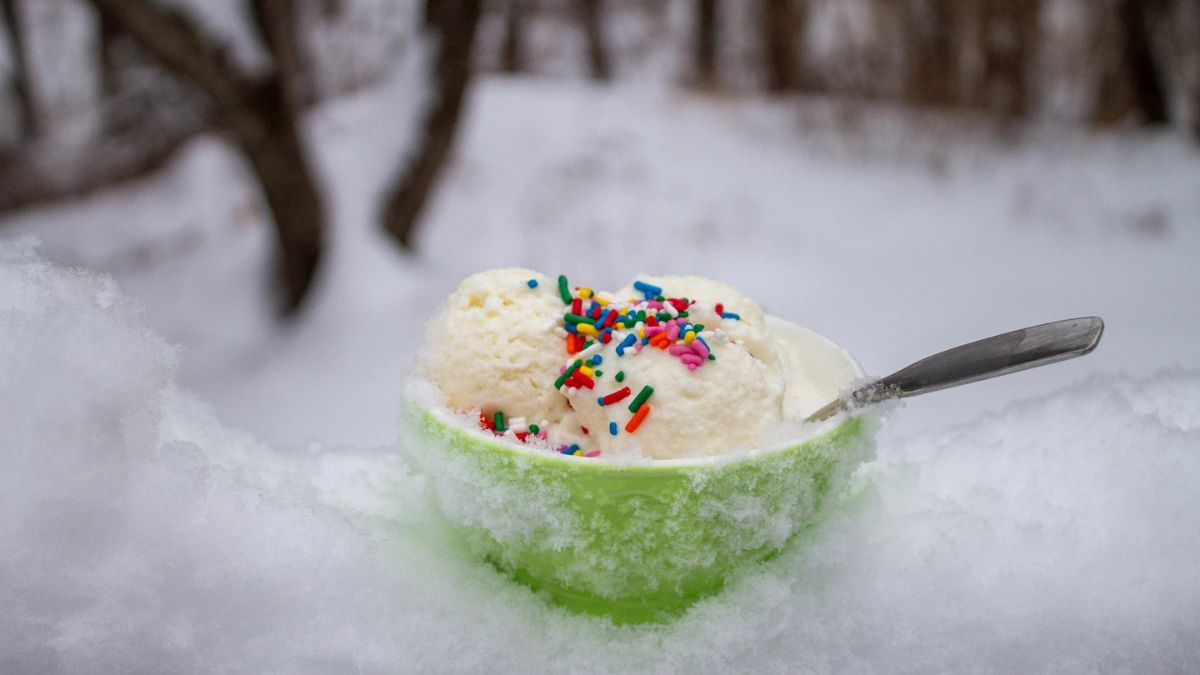 ¿Qué tan seguro es comer nieve? : esto dicen los expertos
