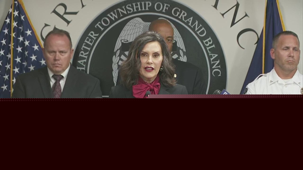 Michigan church shooting: Whitmer says to 'lower the temperature of rhetoric'