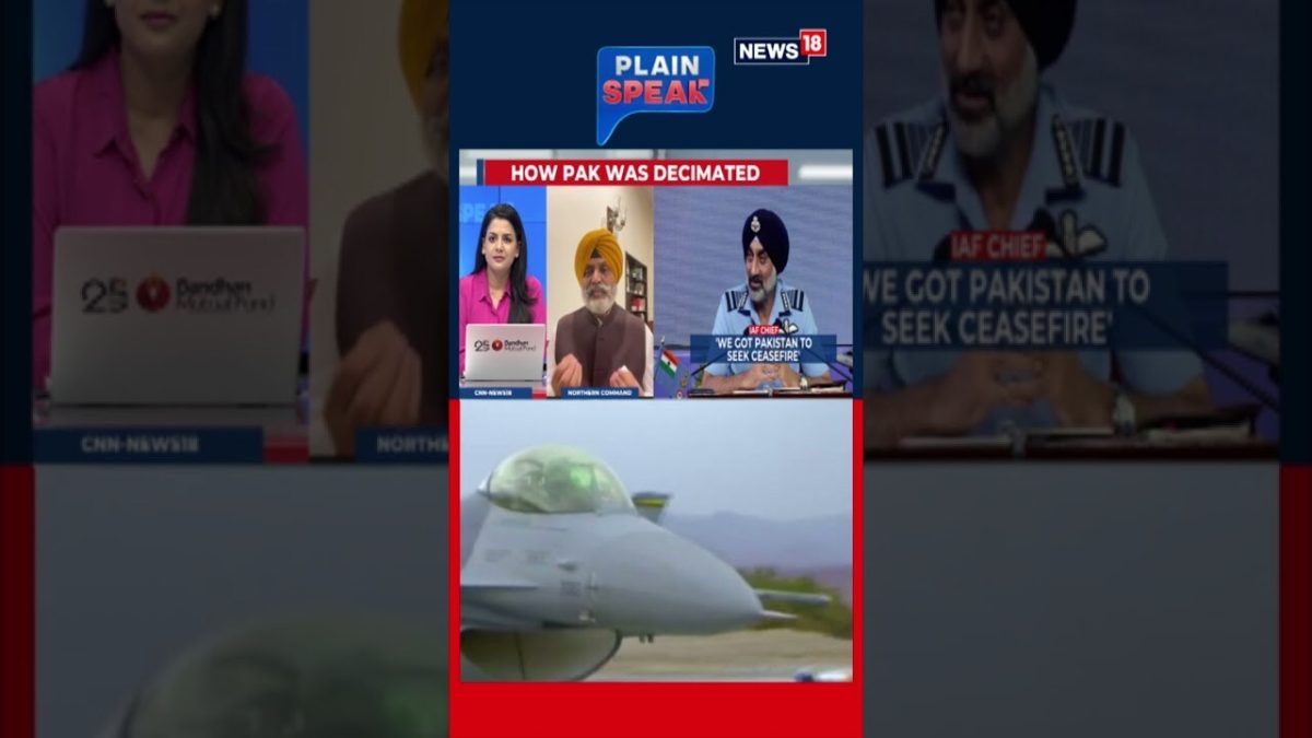 Why Did IAF Chief Reveal Damage to Pakistan in Operation Sindoor? Here’s Why It Was Necessary