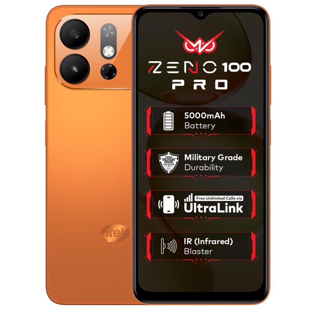 ZENO 100 Pro with 6.6″ 90Hz display, military-grade durability, 10000mAh 22.5W and 20000mAh 45W power banks launched