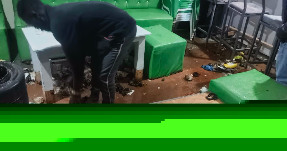Kisii Governor SIMBA ARATI accused of sending goons to extort traders - Restaurant doused with dumpsite garbage after owner refused to comply (PHOTOs & VIDEO)