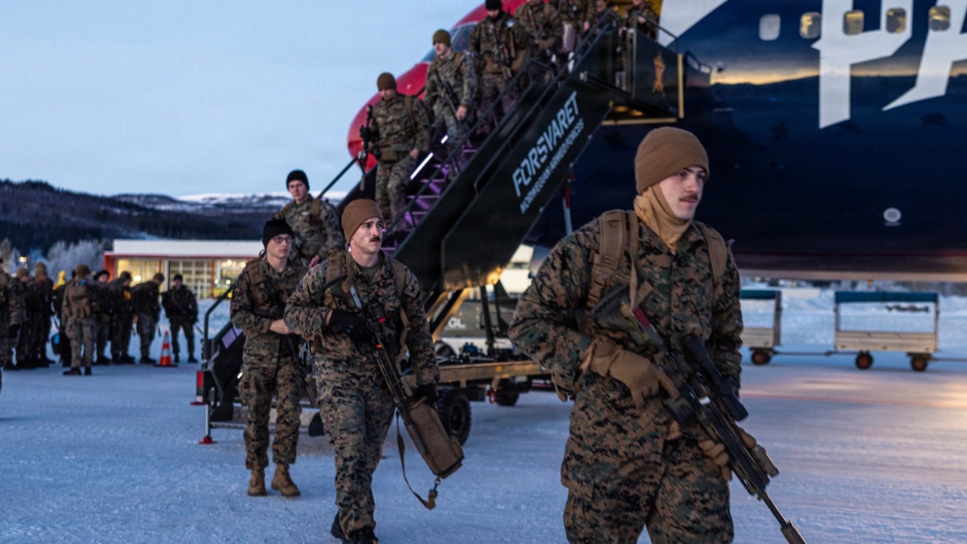 US Marines fly to Norway on New England Patriots’ private jet as tensions with Greenland escalate