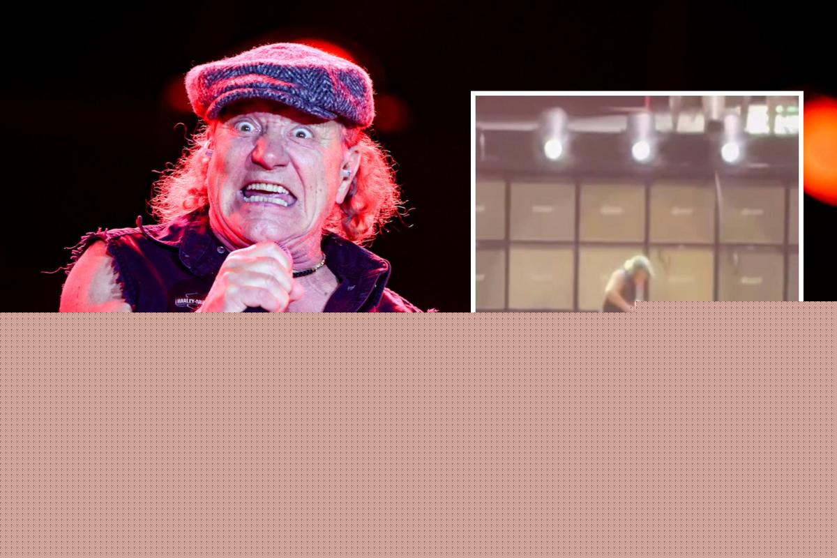 Watch Brian Johnson’s Close Call During AC/DC’s Vegas Show