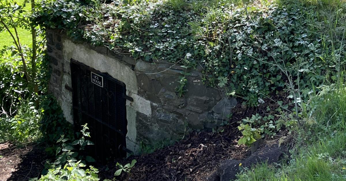 Historic icehouse in Hay Lodge Park set for laser scanning study