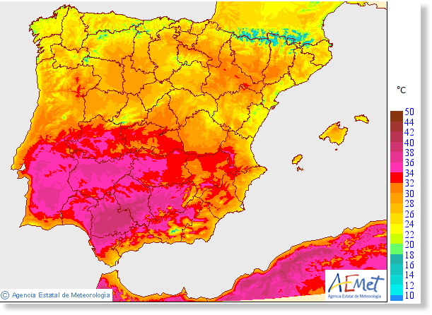 Temperature extremes: April records fall as Spain heads for 100F