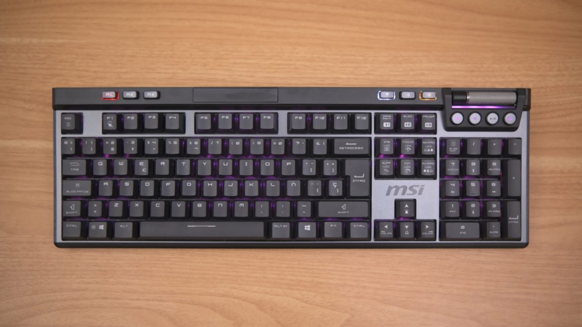 He probado el MSI STRIKE PRO WIRELESS: poco ruido y muchas teclas