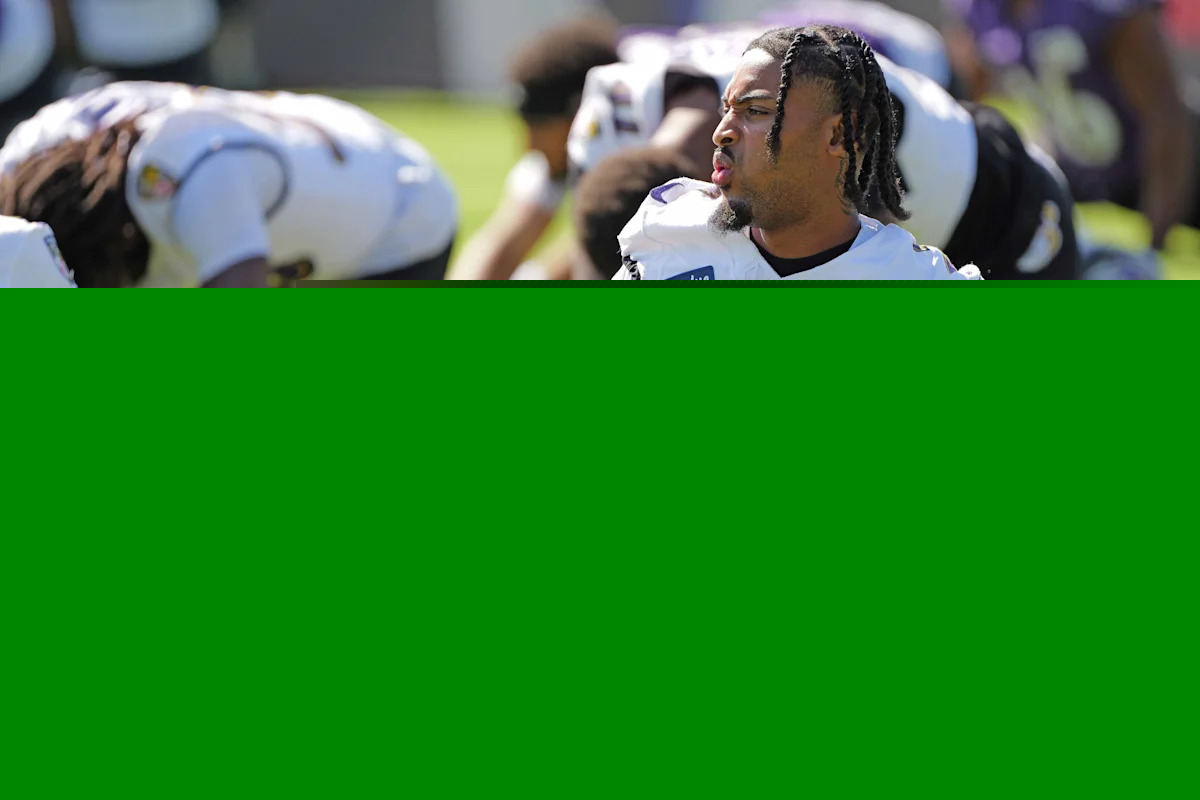 Nate Wiggins, Ravens defensive back, injured during practice