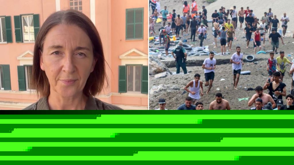 What triggered the mass migrant crossings into Ceuta?