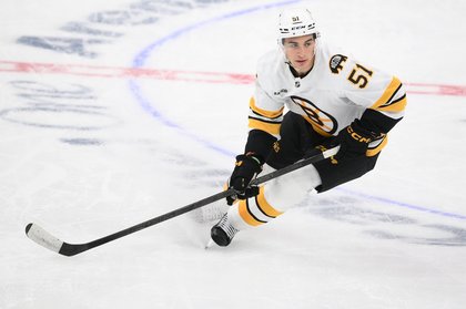 Bruins coach has simple message for Matt Poitras ahead of season debut