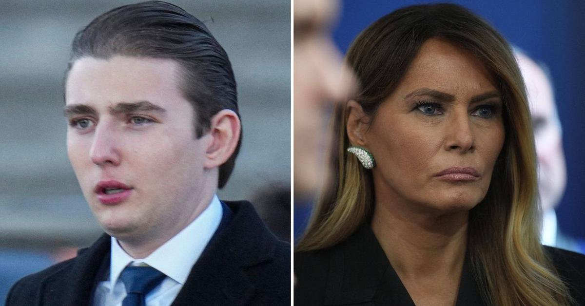 Barron Trump Urged to 'End' Friendship With Accused Criminal — Melania Is Accused of Being a 'Deadbeat Mom' by Podcaster for 'Allowing' Relationship