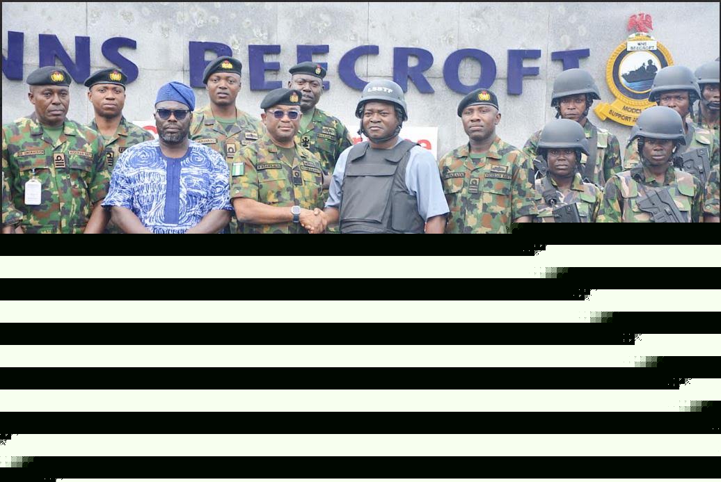 Lagos Security Trust Fund donates bulletproof vests, helmets to Navy