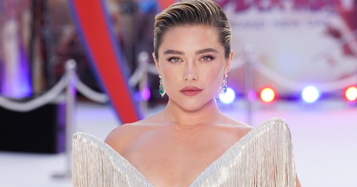 Florence Pugh appears at Spider-Man premiere alongside Tom Holland