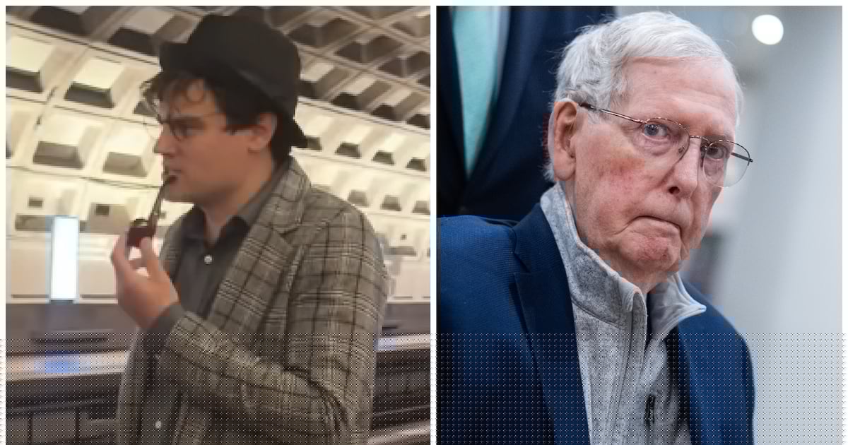 Fake Detectives Confront McConnell’s Staff on Missing Senator