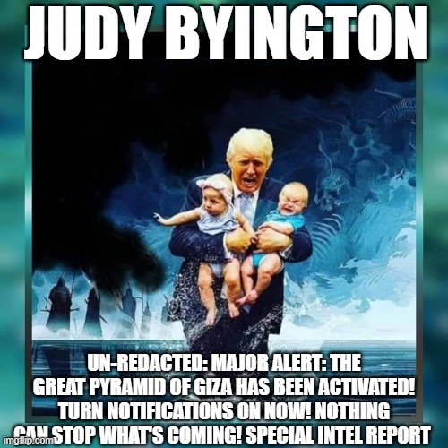 Judy Byington: Un-Redacted: Major Alert: The Great Pyramid of Giza Has Been Activated