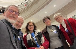 Temple Rodef Shalom Members March for Immigrant Rights