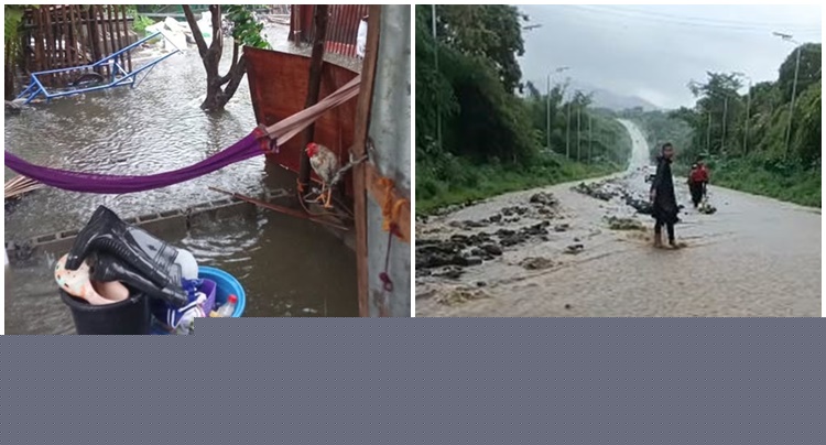 Several Areas in Batangas Flooded Due to Continuous Heavy Rainfall